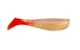 Силіконовий віброхвіст Fox 8см Trapper #011 (silver red perlamutr) (1шт) - зображення 1