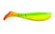 Силиконовый виброхвост Fox 8см Trapper #075 (chartreuse yellow) (1шт) - изображение 1