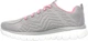 Женские кроссовки Skechers 12615 GYCL 36.5 (6.5) 23.5 см Серые (190872883242) - изображение 2
