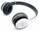 Беспроводные блютуз наушники с радио и MP3 плеером FM Bluetooth UKC P47 белые - изображение 1
