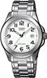 Наручний годинник з неоновим дисплеєм Casio MTP-1259PD-7B EF Білий/сталевий - зображення 2