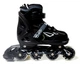 Комплект роликовые коньки Power Kings Black 38-41 - изображение 2
