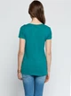 Футболка LC Waikiki S Бірюзова (LCW Woman -1008-0) - зображення 2