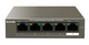 Switch Tenda TEG1105P-4-63W 5xGE 5-portowy gigabitowy do komputerów stacjonarnych (TEG1105P-4-63W) - obraz 1