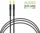 Аудио-кабель Intaleo 3.5 мм - 3.5 мм AUX Jack (M/M) 1.2 м Black (CBFLEXA1) - изображение 3