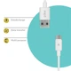 Кабель Piko CB-UM11 USB-microUSB 1.2м White (1283126496172) - изображение 2