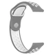 Ремешок для Amazfit BIP | Bip Lite | Bip U / Pro/ Mini | GTS | GTS 2 /3 | Gtr 42mm силиконовый 20мм перфорированный Серо-Белый BeWatch (1010142) - изображение 3