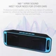 Акустична система UKC портативна колонка Megabass A2DP Stereo Bluetooth USB FM 20см Синьо-чорна (SC-208-4) - зображення 5