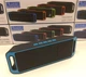 Акустична система UKC портативна колонка Megabass A2DP Stereo Bluetooth USB FM 20см Синьо-чорна (SC-208-4) - зображення 9