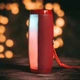 Портативная акустическая колонка T&G с LED-подсветкой и шнурком для переноски Bluetooth 10Вт Красная (TG157stereo-02) - изображение 11