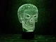 Сменная пластина для 3D светильников "Череп 3" 3DTOYSLAMP (НЕ НОЧНИК) - изображение 1