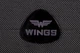 Валіза Wings 6802 велика на 4 колесах Сіра (Vt00028) - зображення 4