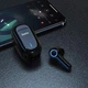 Блютуз гарнітура HOCO E55 Flicker unilateral wireless headset (with charging case) |3h, BT5.0, Touch|. Black - зображення 4