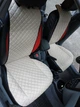 Накидки из эко-кожи (комплект) AMI.AUTO на сиденья Chrysler PT Cruiser 2000-2010 бежевые - изображение 2