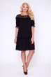 Платье "Азура" (черный) 56 (XXXXL) - изображение 2