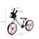 Беговел KinderKraft 2 Way Next Серо-розовый c аксессуарами - изображение 3