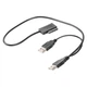 Перехідник USB 2.0 to Slimline SATA 13 pin Cablexpert (A-USATA-01) - зображення 2