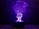 Сменная пластина для 3D светильников "Гномик" 3DTOYSLAMP (НЕ НОЧНИК) - изображение 1