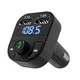 Автомобильный FM трансмиттер модулятор музыка в машину по Bluetooth 3.1А Onever X8 Black - изображение 4