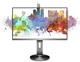 Монитор AOC 27" U2790PQU IPS Grey; 3840x2160, 350 кд/м2, 5 мс, Display Port, 2хHDMI, 2хUSB3.0, динамики 2х2 Вт - изображение 2