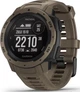 Умные часы Garmin Instinct Tactical Brown (010-02064-71); 0.9" (128x128) TFT / 16 MБ встроенной / Bluetooth 4.0 / GPS, GLONASS, Galileo / до 14 дней / 10 ATM / 45 х 45 х 15.3 мм, 52 г / коричневый - изображение 1