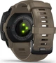 Умные часы Garmin Instinct Tactical Brown (010-02064-71); 0.9" (128x128) TFT / 16 MБ встроенной / Bluetooth 4.0 / GPS, GLONASS, Galileo / до 14 дней / 10 ATM / 45 х 45 х 15.3 мм, 52 г / коричневый - изображение 5