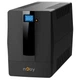 ИБП NJOY Horus Plus 1000 (PWUP-LI100H1-AZ01B), Lin.int., AVR, 4 x евро, USB, LCD, пластик - изображение 2
