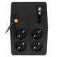 ИБП NJOY Horus Plus 1000 (PWUP-LI100H1-AZ01B), Lin.int., AVR, 4 x евро, USB, LCD, пластик - изображение 5
