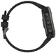 Розумні годинник Garmin Fenix 6X Pro Sapphire Carbon Grey DLC with Black Band (010-02157-11); 1.4" (280x280) TFT / 32 ГБ вбудованої / Bluetooth 4.0 / Wi-Fi, GPS, GLONASS, NFC / до 21 дня / 10 ATM / 51 х 51 х 14.9 мм, 93 г / чорний - зображення 4