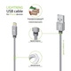 Кабель Intaleo CBGNYL1 USB - Lightning (M/M), 1 м, Grey (1283126477652) - изображение 2