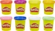Ігровий набір Hasbro Play Doh 8 кольорів Веселка (E5062) (E5044) (5010993560196) - зображення 1