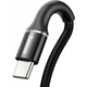Кабель Baseus Halo Data Type-C (CATGH-A01) Black 0.5m - изображение 3