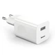 Мережевий зарядний пристрій Baseus BX02 QC 24W USB-A White (CCALL-BX02) - зображення 1