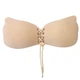 Силіконовий бюстгальтер невидимка Fly Bra Invisible Bra Флай Бра бежевий B - зображення 4