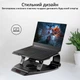 Охлаждающая подставка для ноутбука Promate FrostBase Black (frostbase.black) - изображение 5