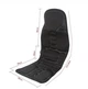 Массажная вибрационная накидка в авто, на кресло Massage Robotic Cushion удобная черного цвета (EL-320-18) - изображение 3
