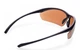Очки защитные открытые Global Vision Lieutenant (drive mirror) коричневые - изображение 3