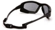 Окуляри захисні з ущільнювачем Pyramex Highlander-PLUS (gray) Anti-Fog, чорні - зображення 4