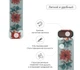 Ремінець ArmorStandart Milanese Loop для Apple Watch 42 (Series 10)/41/40/38 Flowers Fuchsia (ARM52959) - зображення 2