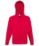 Толстовка на молнии Fruit of the Loom Lightweight hooded sweat jacket L Красный (062144040L) - изображение 1