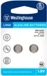 Щелочная батарейка Westinghouse Alkaline LR66 2 шт (0889554001851) - изображение 1