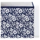 Коробка IKEA (ІКЕА) DRÖNA 33х38х33см подарункова синя біла з візерунком (102.819.57) - зображення 3