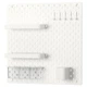 Перфорована дошка IKEA SKADIS біла 092.165.95 - зображення 2