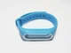 Ремінець Xiaomi Mi Band 2 з рамкою силіконовий браслет Блакитний / Білий 1091P - зображення 1
