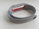 Ремешок Xiaomi Mi Band 2 с рамкой силиконовый браслет Серый / Красный 1091P - изображение 2