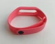 Ремешок Xiaomi Mi Band 2 MiJobs силиконовый с рамкой Розовый / Белый 1088P - изображение 2