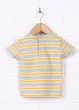 Футболка Prenatal 3-6 month (62 cm) Желтый (S523TS599JJ007_Yellow-Gray) - изображение 2