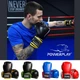 Боксерские перчатки PowerPlay 3018 черно желтые 10 унций - изображение 10