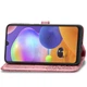 Шкіряний чохол (книжка) Art Case з візитницею для ZTE Blade V2020 Smart Рожевий Без бренду - зображення 3