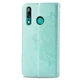 Шкіряний чохол (книжка) Art Case з візитницею для Huawei P Smart Z Бірюзовий Без бренду - зображення 3